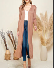 Load image into Gallery viewer, Let&#39;s Go Rib Duster Cardigan
