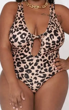 Load image into Gallery viewer, Wild Soul Leopard One Piece Swimsuit
