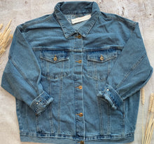 Load image into Gallery viewer, Classic Blue Denim Jacket
